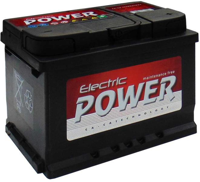 ELECTRIC POWER 12V 60Ah 500A (JOBB+)