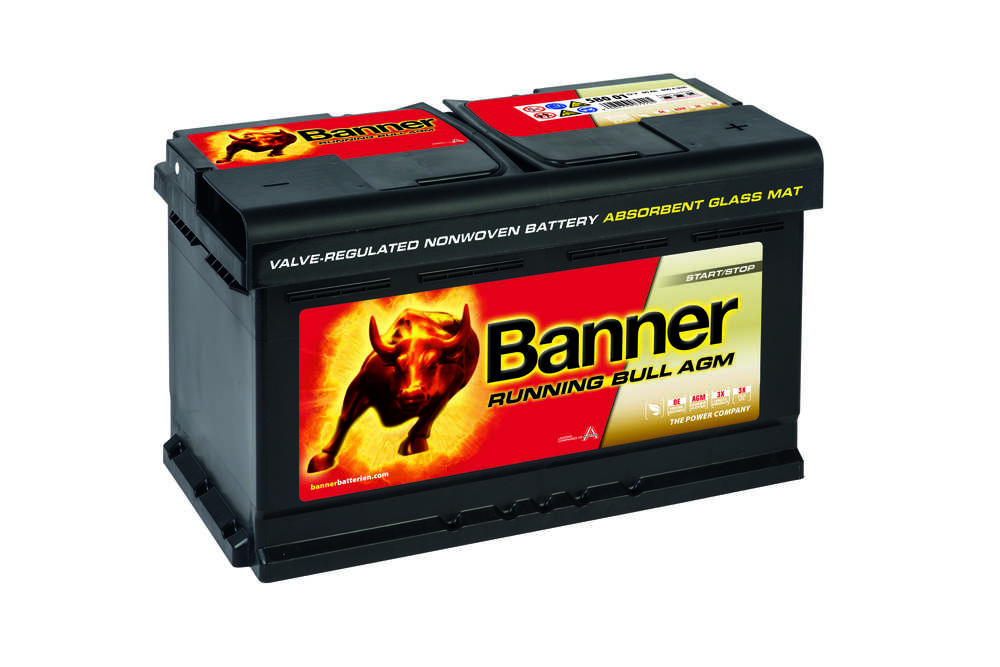 BANNER Running Bull AGM 12V 80Ah 800A (JOBB+)